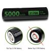 21700 Battery Lithium-ion Flat Top Cell Flashlight Battery [1-Pack]