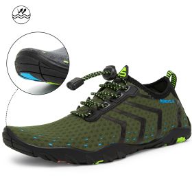 Light And Portable Beach Wading Shoes (Option: Green-36)